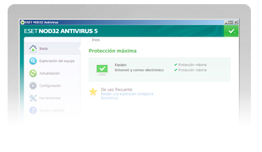 ESET NOD32 Antivirus. Proteja su PC e información con la reconocida solución de ESET.
